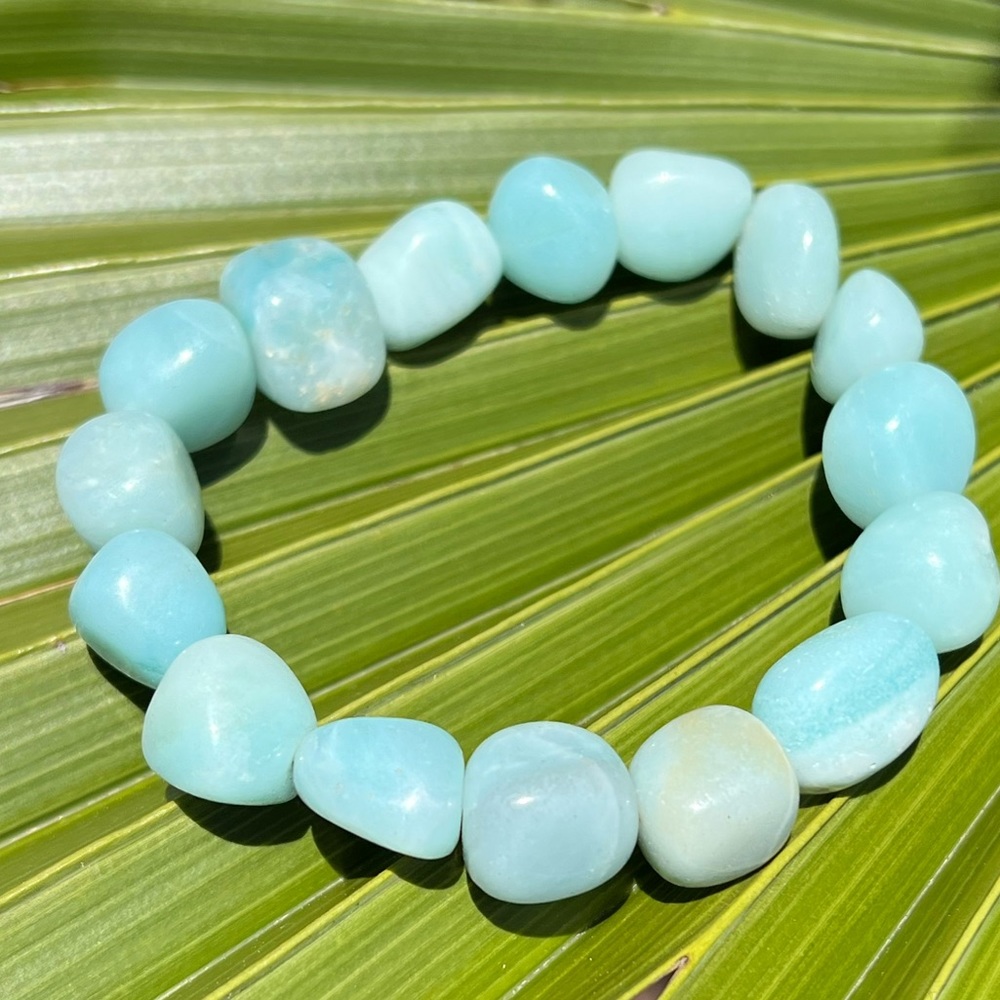 Amazonite Stretchy Bracelet - image 4